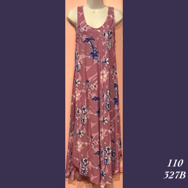 Rainbow Jo Sundress Resort Wear Floral Print Midi Dress - 110 - 327B Comfortable Draped Midi Dress