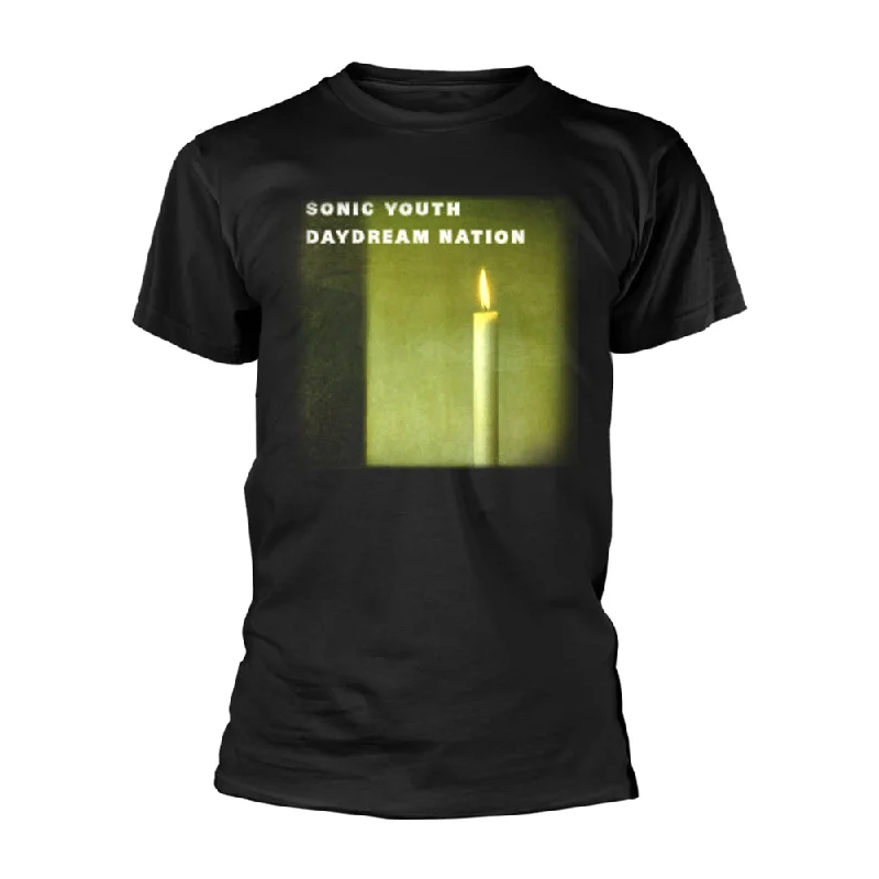 Sonic Youth | Official Band T-shirt | Daydream Nation Collared Crew Neck Turtle Neck