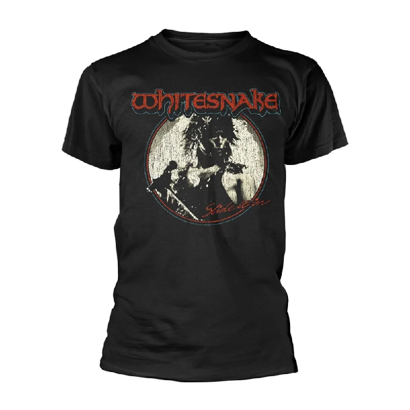 Whitesnake Unisex T-shirt: Slide Modern Contemporary Chic