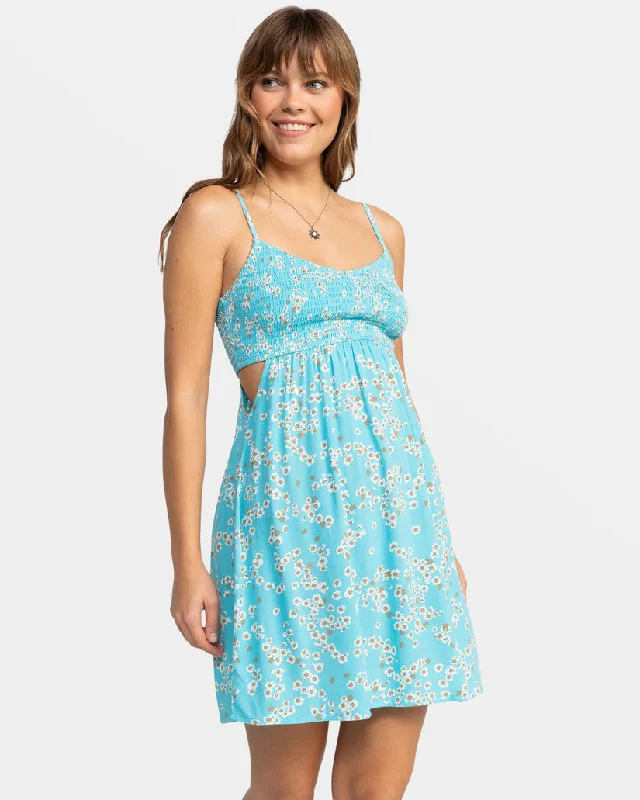 Roxy Hot Tropics Mini Dress Fashionable Lace Mini Dress