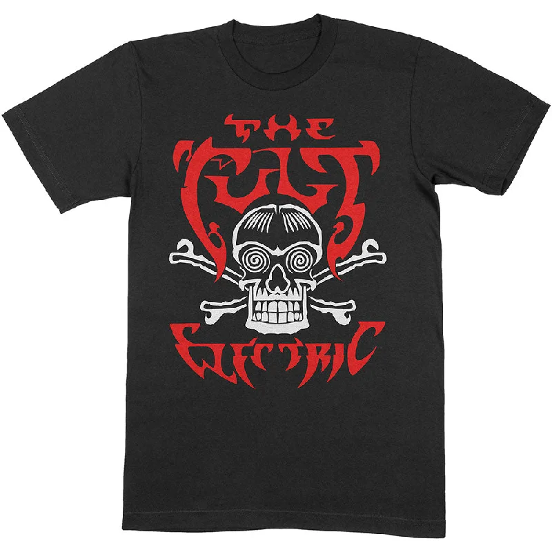 The Cult | Official Band T-Shirt | Electric Print Jacquard Patchwork