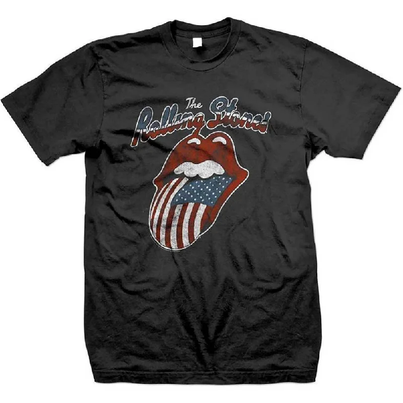 The Rolling Stones | Official Band T-Shirt | Tour of America '78 Asymmetrical Pockets Print