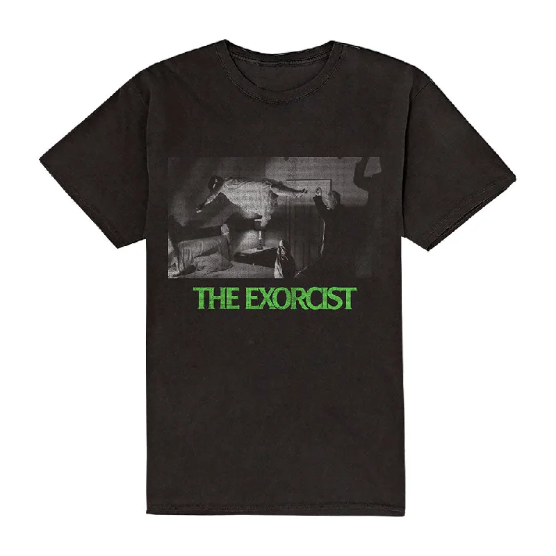 Warner Bros | Official Band T-Shirt | Exorcist Graphic Logo Anti-Shrink Durable Soft