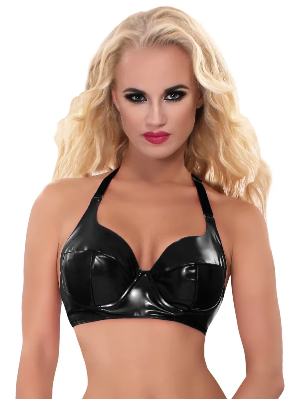 Black Datex Underwired Bra Versatile Bralette Set