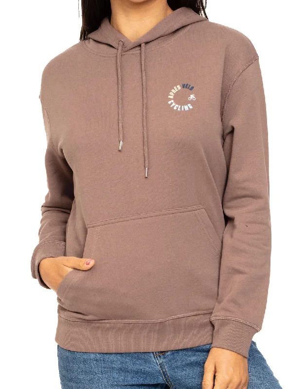 Cycliste Logo Hoodie Hoodie with Button Classic Timeless