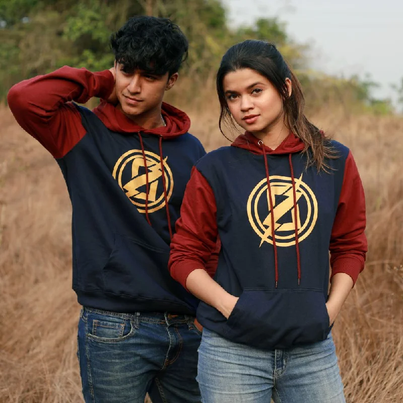 Minnal Murali Superhero Hoodie - Limited Edition Hoodie with Back Slit Movement Comfort