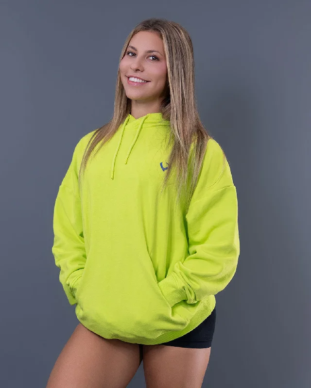 NV Hoodie Neon Hoodie with Longline Fit Extended Stylish