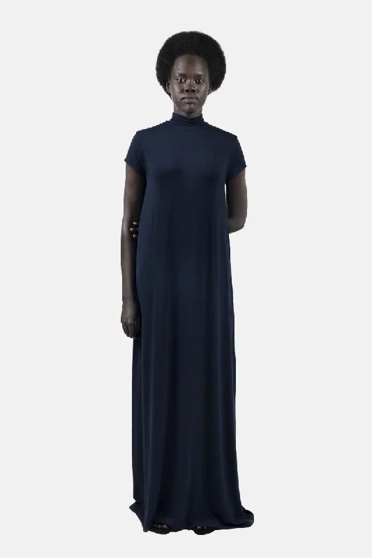 Dresden Maxi Dress - Kalonji Blue Stylish Empire Waist Maxi Dress