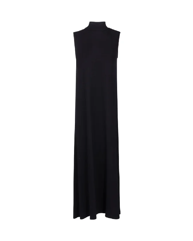 JERSEY MAXI DRESS Classic Black Maxi Dress