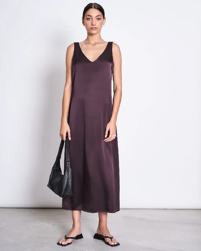 MAXI DRESS BENVIE ESPRESSO Chic Summer Maxi Dress