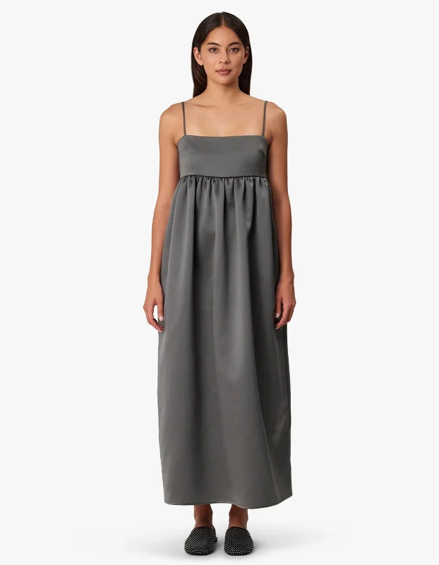 Sydney Maxi Dress - Smoke Fashionable High-Low Maxi Dress