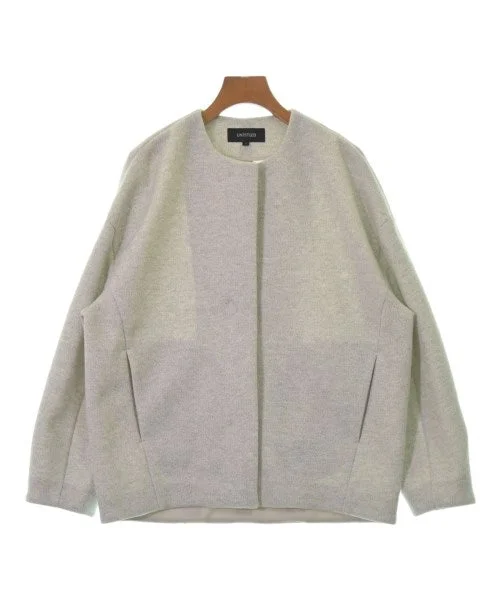 UNTITLED Collarless jackets V-Neck Jacket Boat Neck Jacket Square Neck Jacket