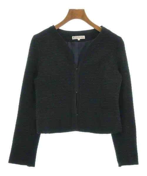 Kumikyoku Collarless jackets Knit Jacket Woven Jacket Fleece Jacket