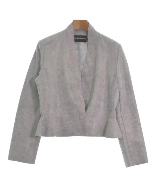 EMPORIO ARMANI Collarless jackets Cotton Jacket Linen Jacket Terry Jacket