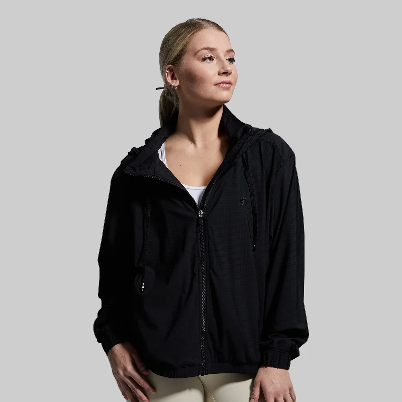 Crosswind Jacket (Black) Fleece Jacket Down Jacket Feather Jacket