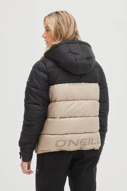 O'RIGINALS FULL-ZIP PUFFER JACKET Welt Pockets Slit Pockets Flap Pockets